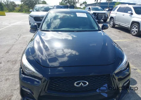 2018 Infiniti Q50 3.0T Luxe из США, поврежденный, VIN JN1EV7AP4JM355312